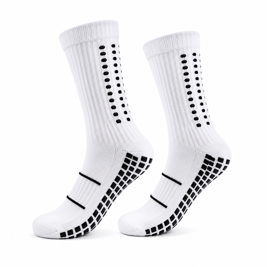 Non-Slip Athletic Crew Socks for Training & Match
