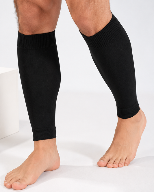 Sports Leg Support for Running, Gym & Football | Pack of 3 pairs